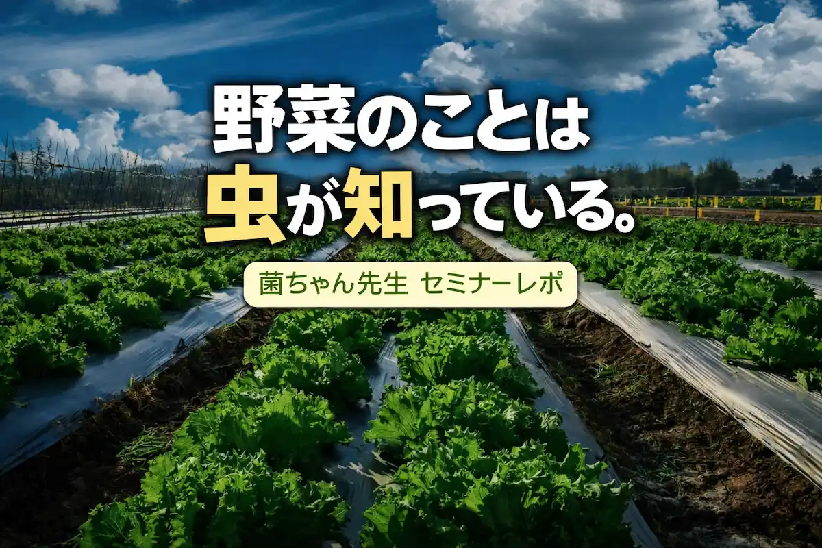 菌ちゃん先生のセミナーレポ